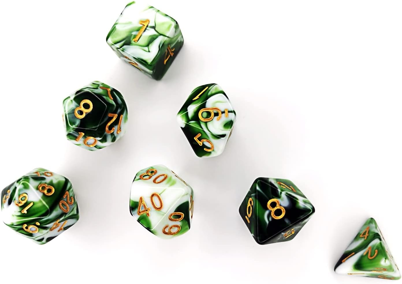 DND Dice Set 3 Sets Polyhedral Dice for Dungeons and Dragons DND Dice TRPG Table Board Roll Playing Games